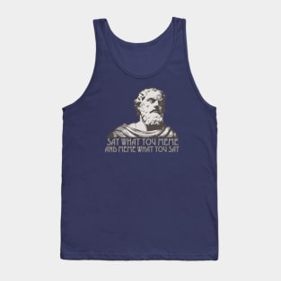 Say What You Meme and Meme What You Say Tank Top